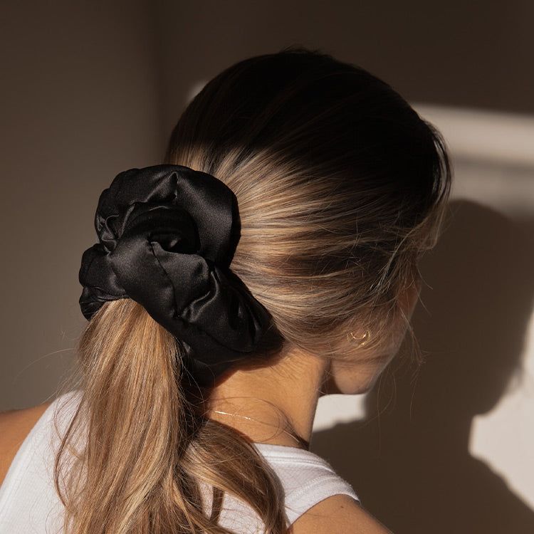 Silk Satin Scrunchies ( Duo Set )